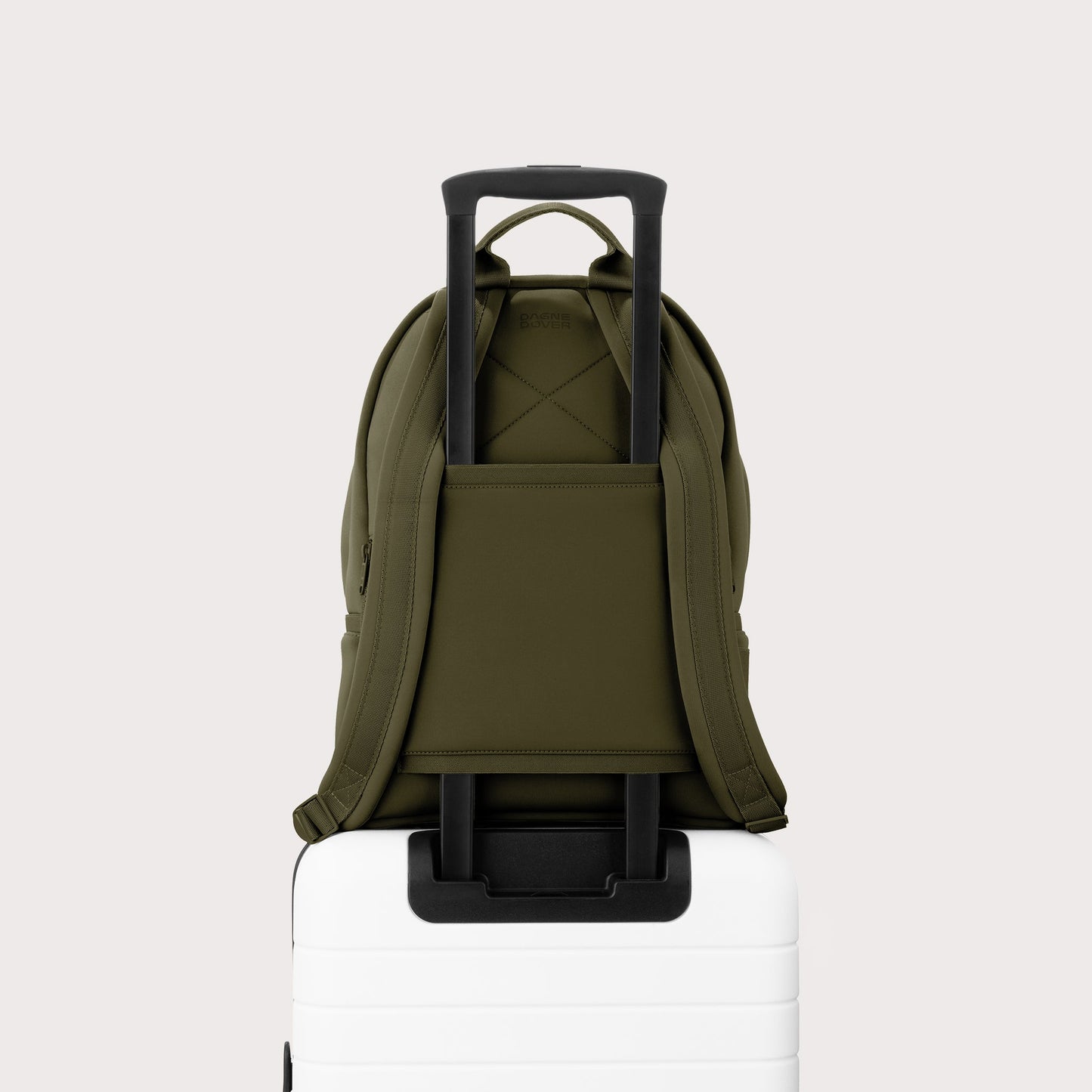 Dakota Backpack in Dark Moss, Medium