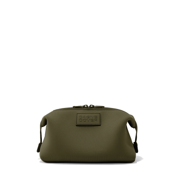 Hunter Toiletry Bag in Dark Moss, Large