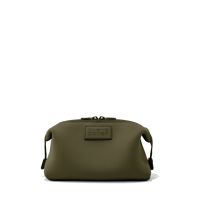 Hunter Toiletry Bag in Dark Moss, Large