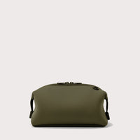 Hunter Toiletry Bag in Dark Moss, Large