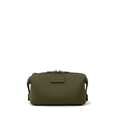 Hunter Toiletry Bag in Dark Moss, Small