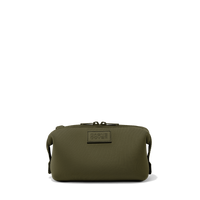 Hunter Toiletry Bag in Dark Moss, Small