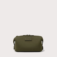 Hunter Toiletry Bag in Dark Moss, Small