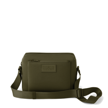 Micah Crossbody in Dark Moss