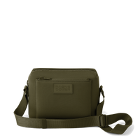 Micah Crossbody in Dark Moss