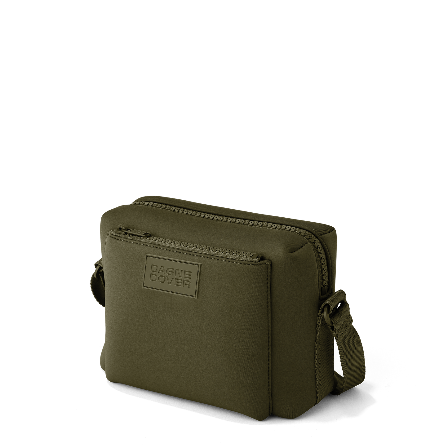 Micah Crossbody in Dark Moss