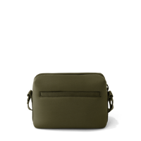 Micah Crossbody in Dark Moss