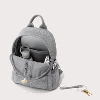 Dakota Backpack in Heather Grey, Small