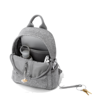 Dakota Backpack in Heather Grey, Small