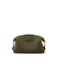 Hunter Toiletry Bag in Dark Moss, Large