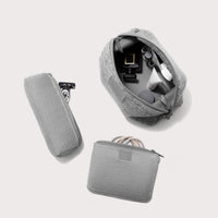 Hunter Toiletry Bag in Heather Grey, Large