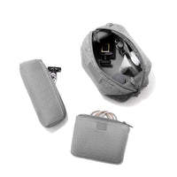 Hunter Toiletry Bag in Heather Grey, Large