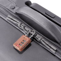 Sydney Checked Luggage in Ash, Larger - 28.5 inch