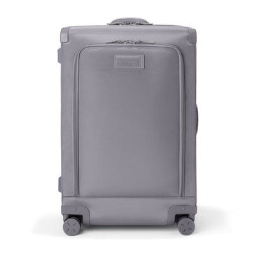 Sydney Checked Luggage in Ash, Larger - 28.5 inch