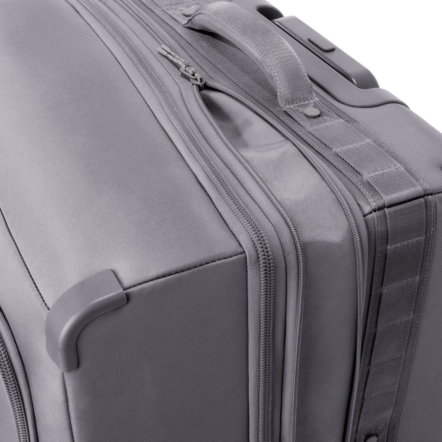 Sydney Checked Luggage in Ash, Larger - 28.5 inch