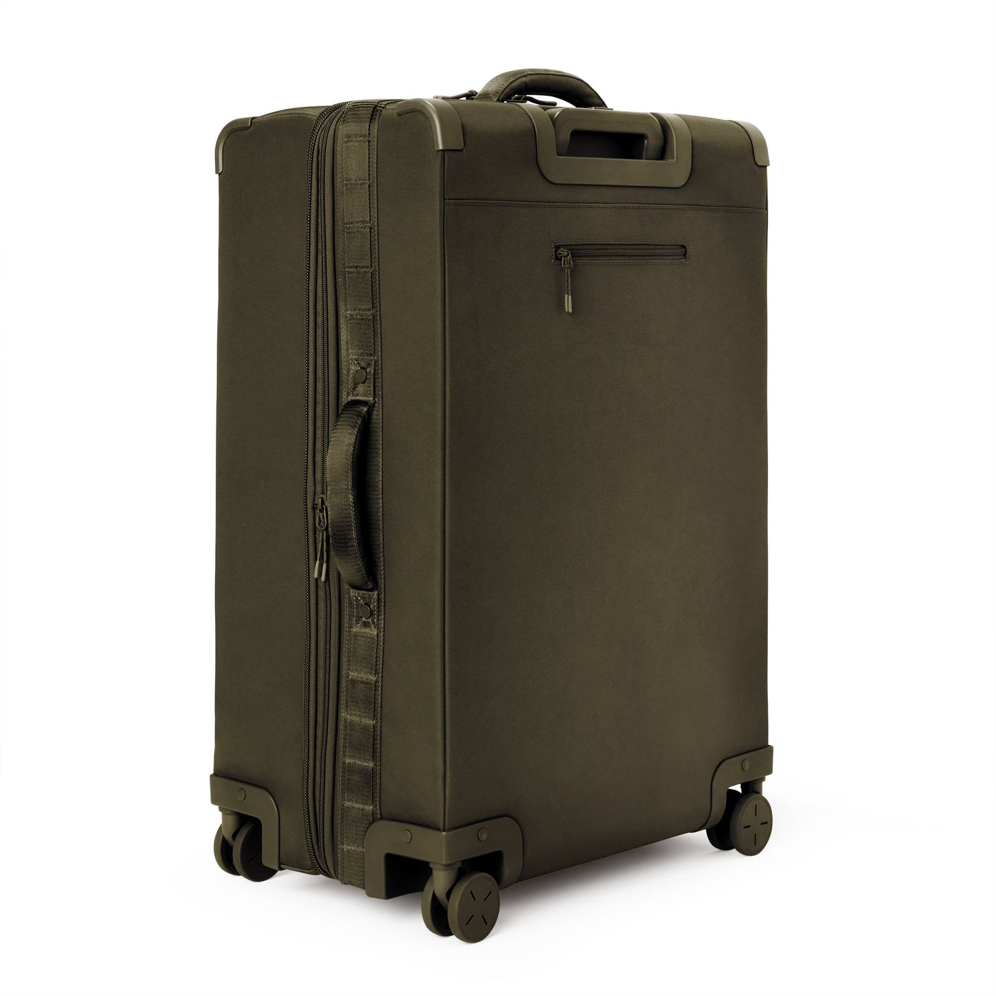 Sydney Checked Luggage in Dark Moss, Larger - 28.5 inch