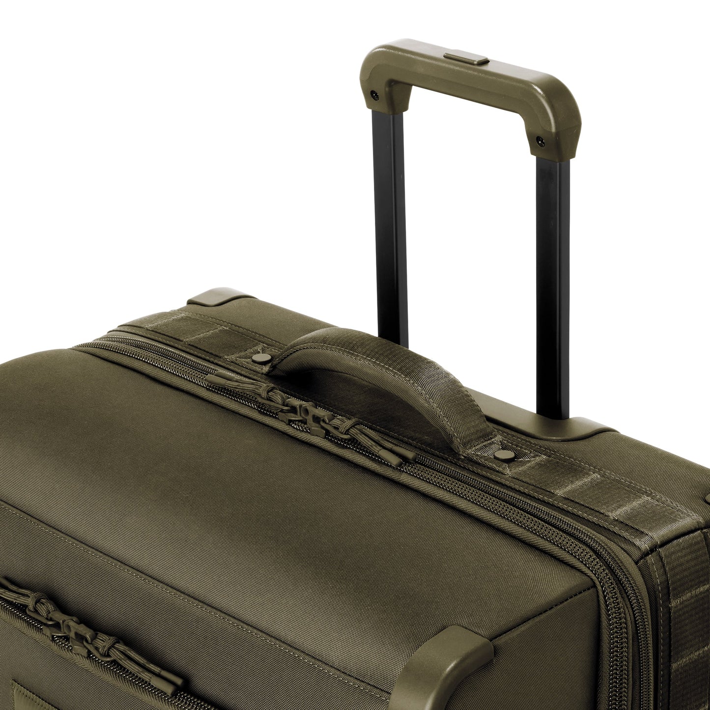 Sydney Checked Luggage in Dark Moss, Larger - 28.5 inch