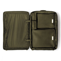 Sydney Checked Luggage in Dark Moss, Larger - 28.5 inch