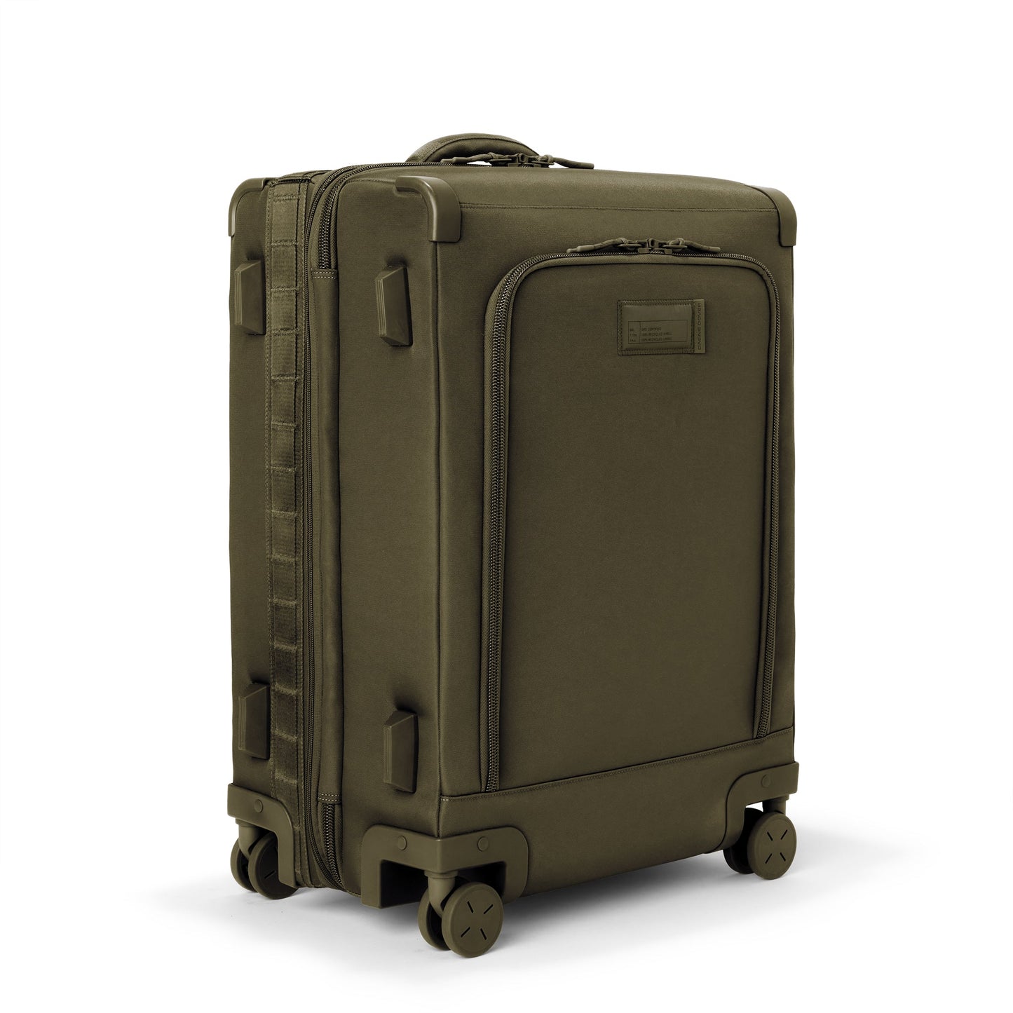 Sydney Checked Luggage in Dark Moss, Smaller - 25 inch