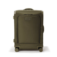 Sydney Checked Luggage in Dark Moss, Smaller - 25 inch