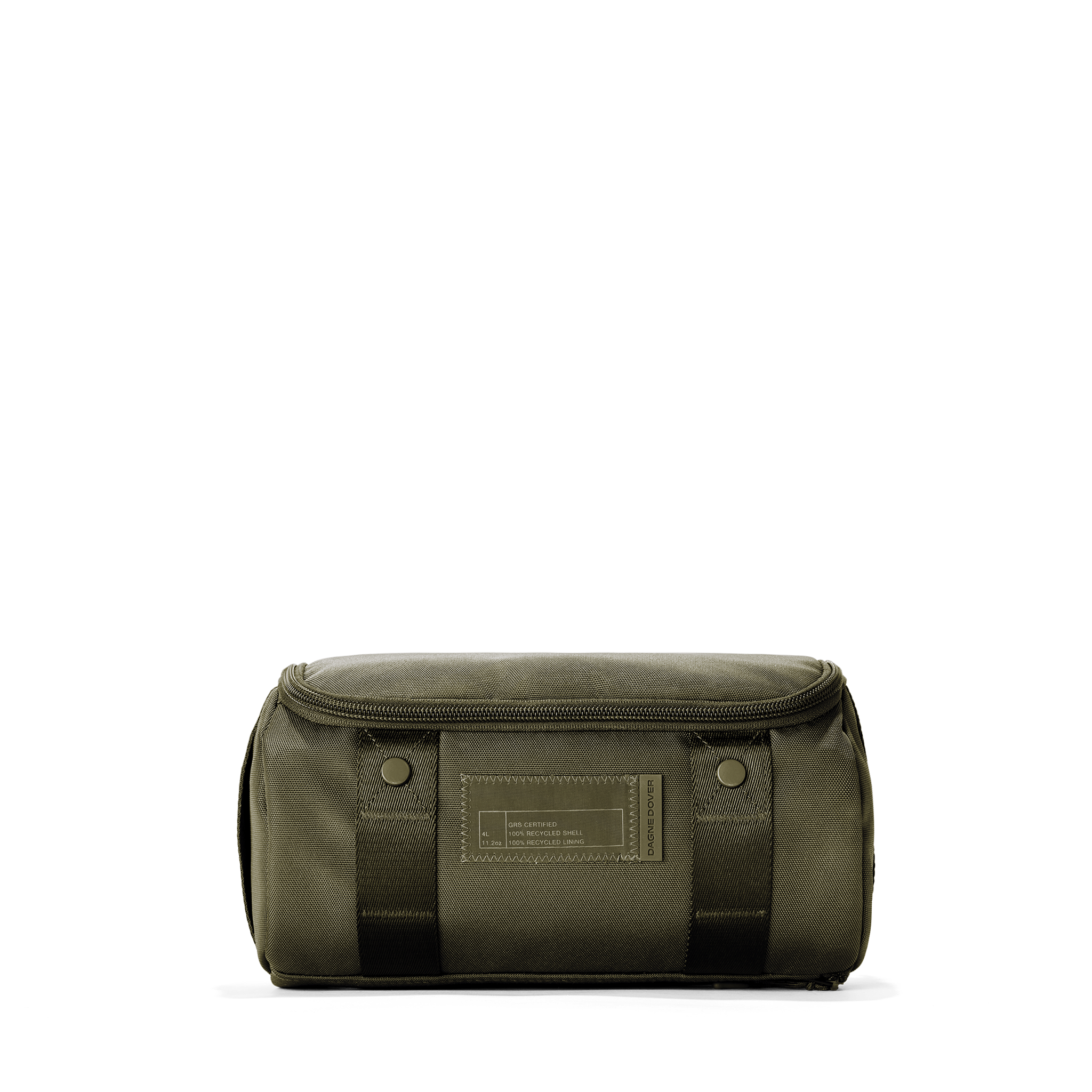 Seoul Dopp Kit in Dark Moss, Large