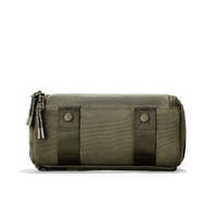 Seoul Dopp Kit in Dark Moss, Small