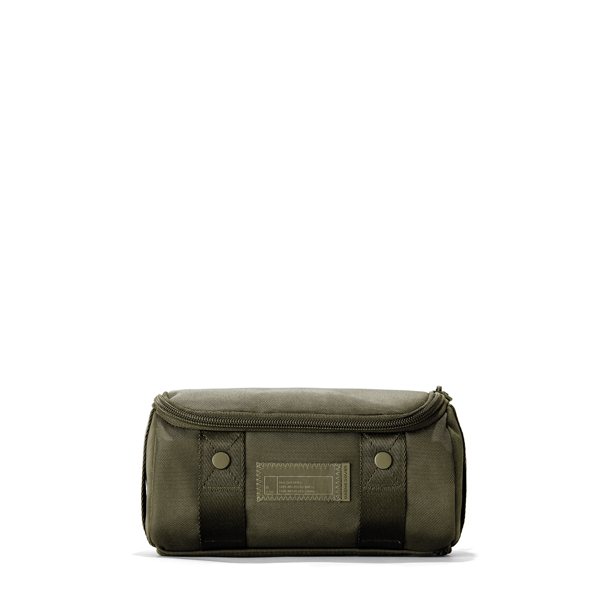 Seoul Dopp Kit in Dark Moss, Small