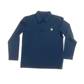 Seabourn Navy Long Sleeve Polo